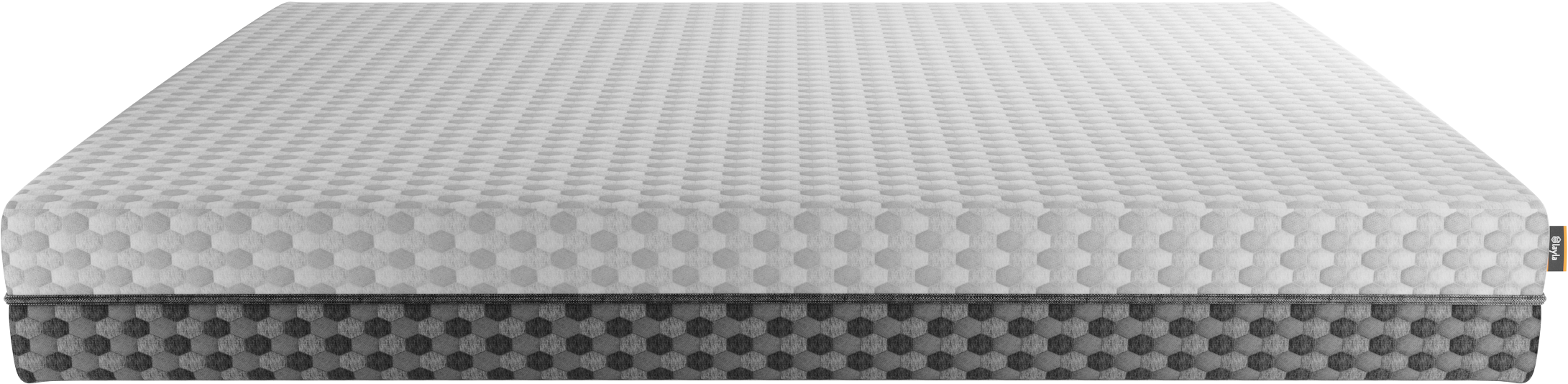 Layla Mattress - Bed Sheet Clipart (2400x940), Png Download