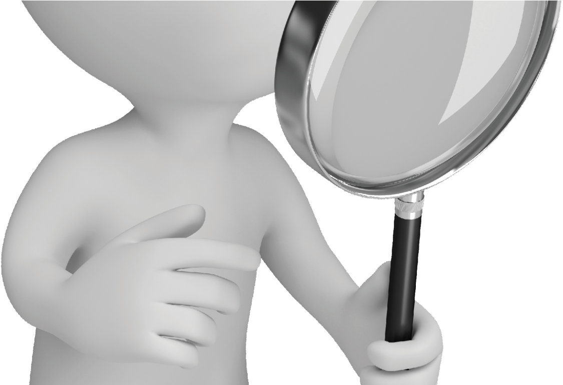 Magnifying Glass Clipart Person - Png Download (1366x768), Png Download
