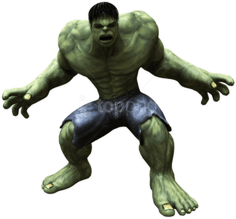 Free Png Download The Incredible Hulk By Mintenndo - Hulk Clipart (850x785), Png Download