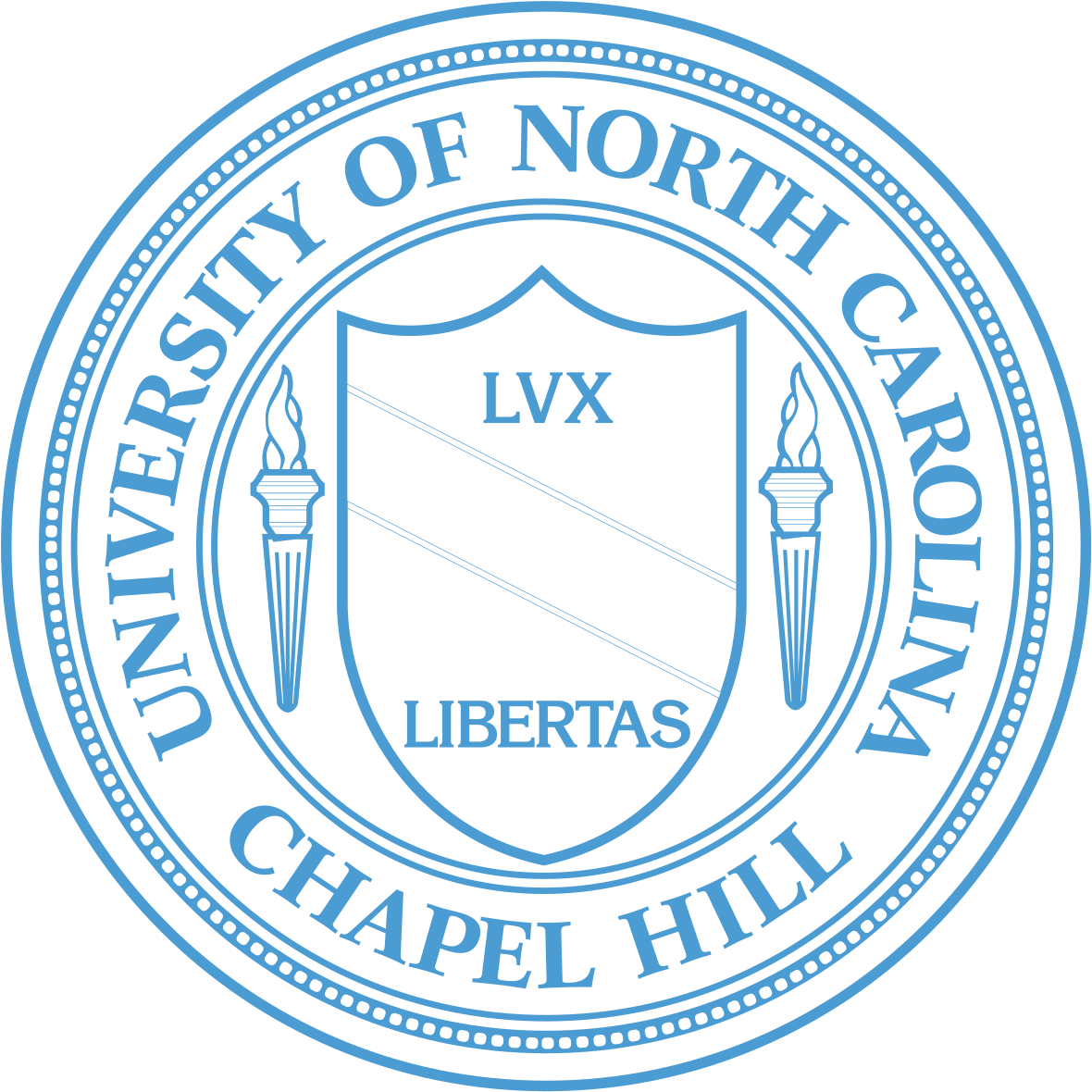 Hurricane Svg North Carolina - University Of North Carolina At Chapel Hill Clipart (1200x1200), Png Download