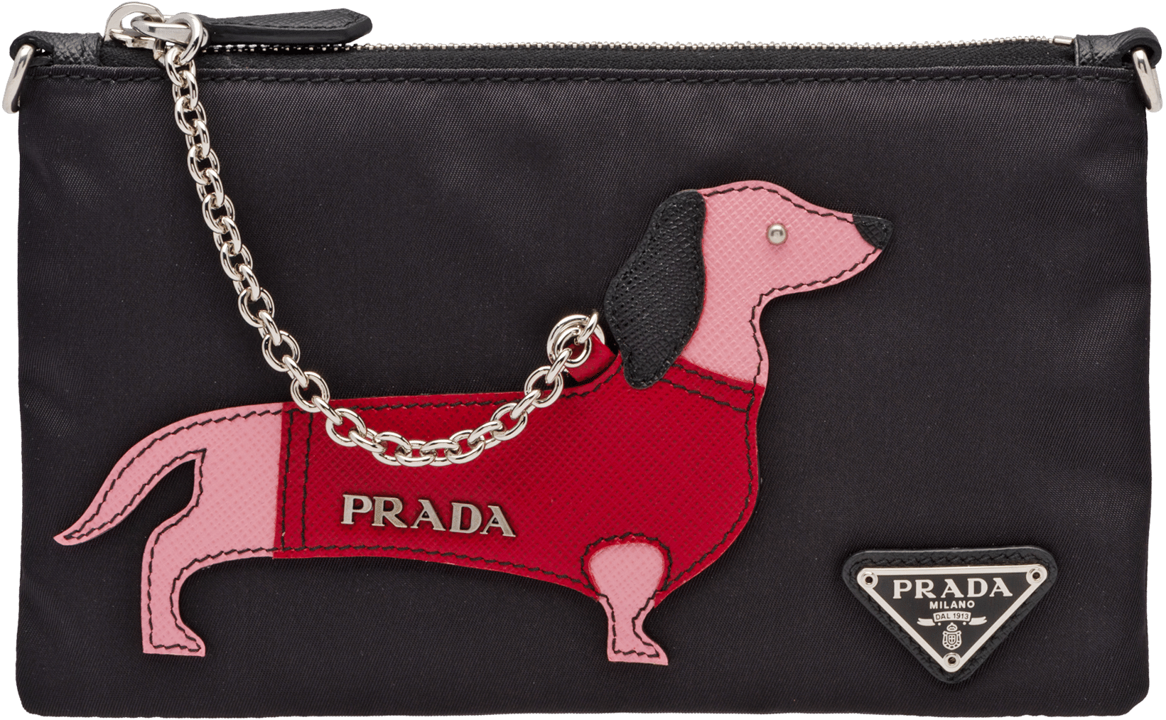 1mb007 2d9w F047k Slf - プラダ チワワ 財布 Clipart (2400x2400), Png Download