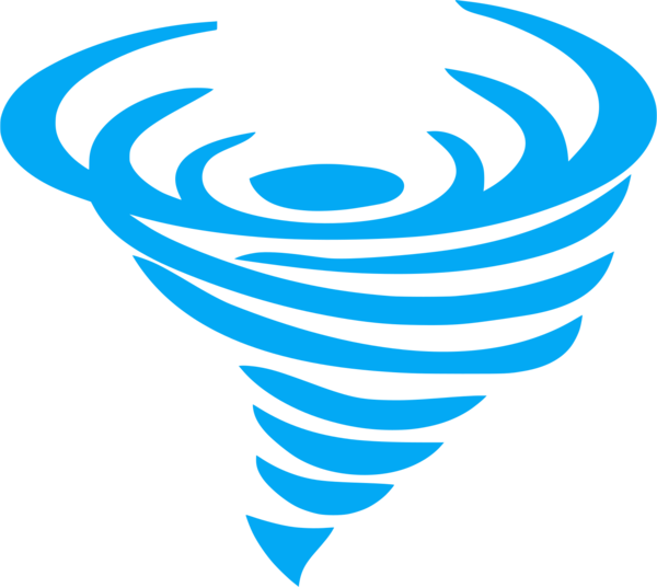 Swirl Clipart Hurricane - Tornado Clip Art - Png Download (600x536), Png Download