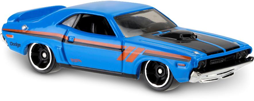 '71 Dodge Challenger 2016 - Coupé Clipart (885x352), Png Download