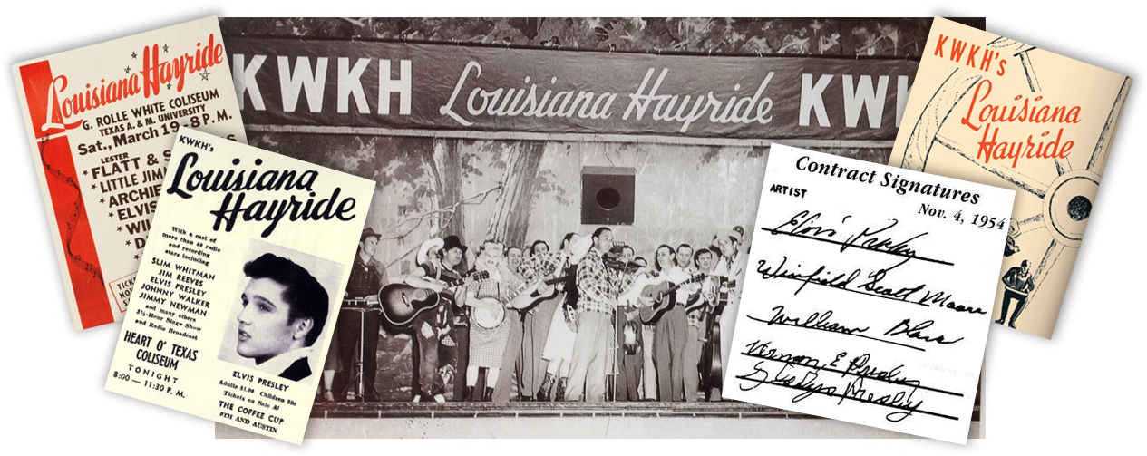 Elvis Bei Der Louisiana Hayride - Poster Clipart (1274x503), Png Download