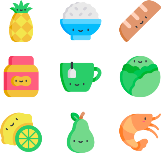 Healthy Food Clipart (600x564), Png Download