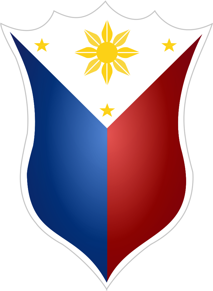 Philippines Men's National Basketball Team - Philippine Flag Logo Clipart (749x1024), Png Download