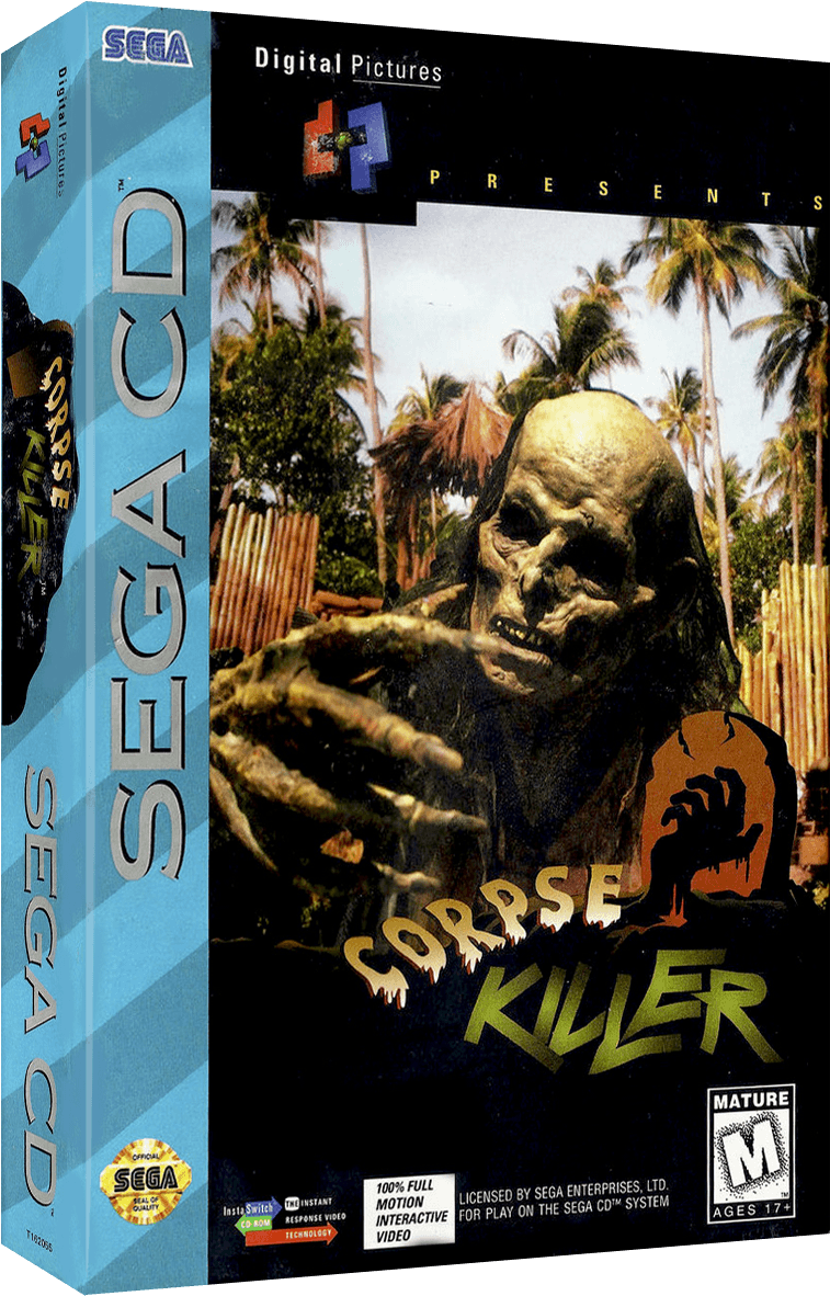 Corpse Killer Sega Cd Clipart (787x1208), Png Download
