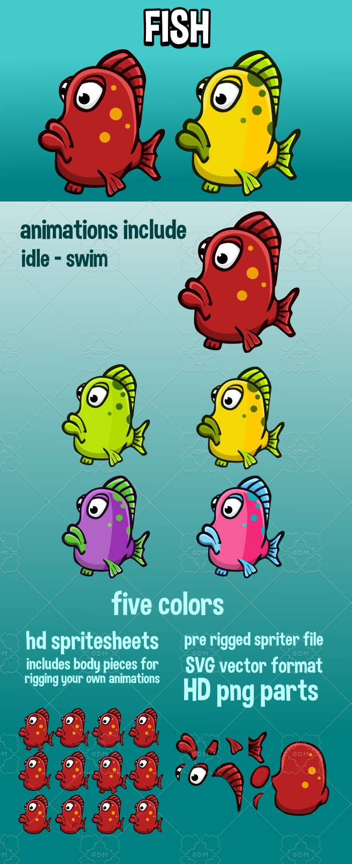 Animated Gamedev Market - Cartoon Clipart (700x1715), Png Download