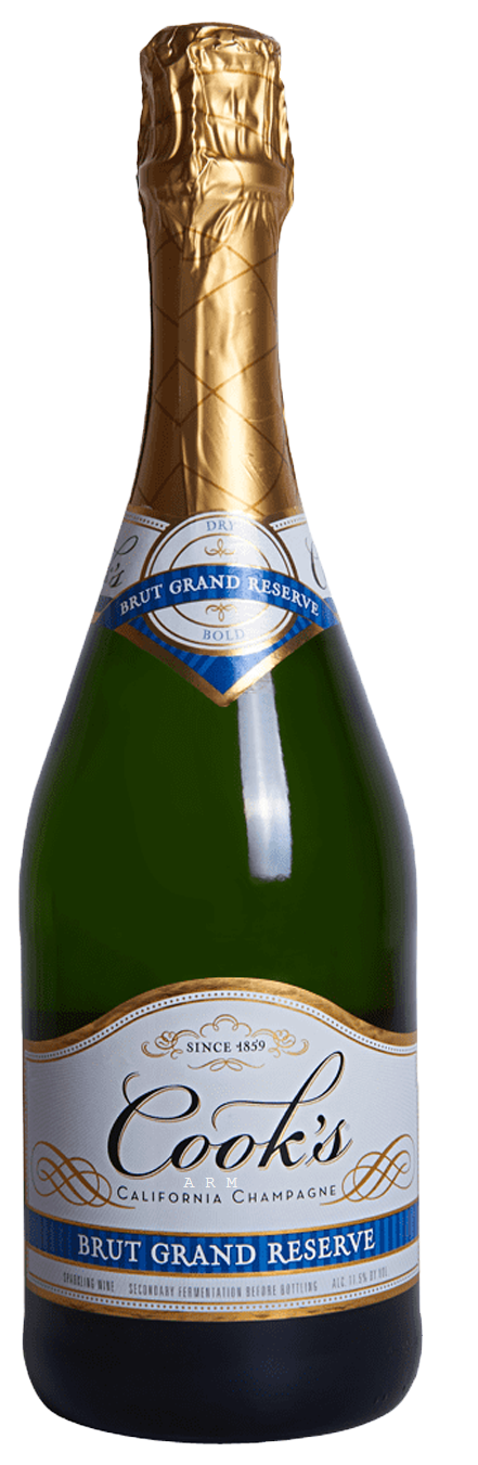Price - Cook's Champagne Clipart (650x1350), Png Download