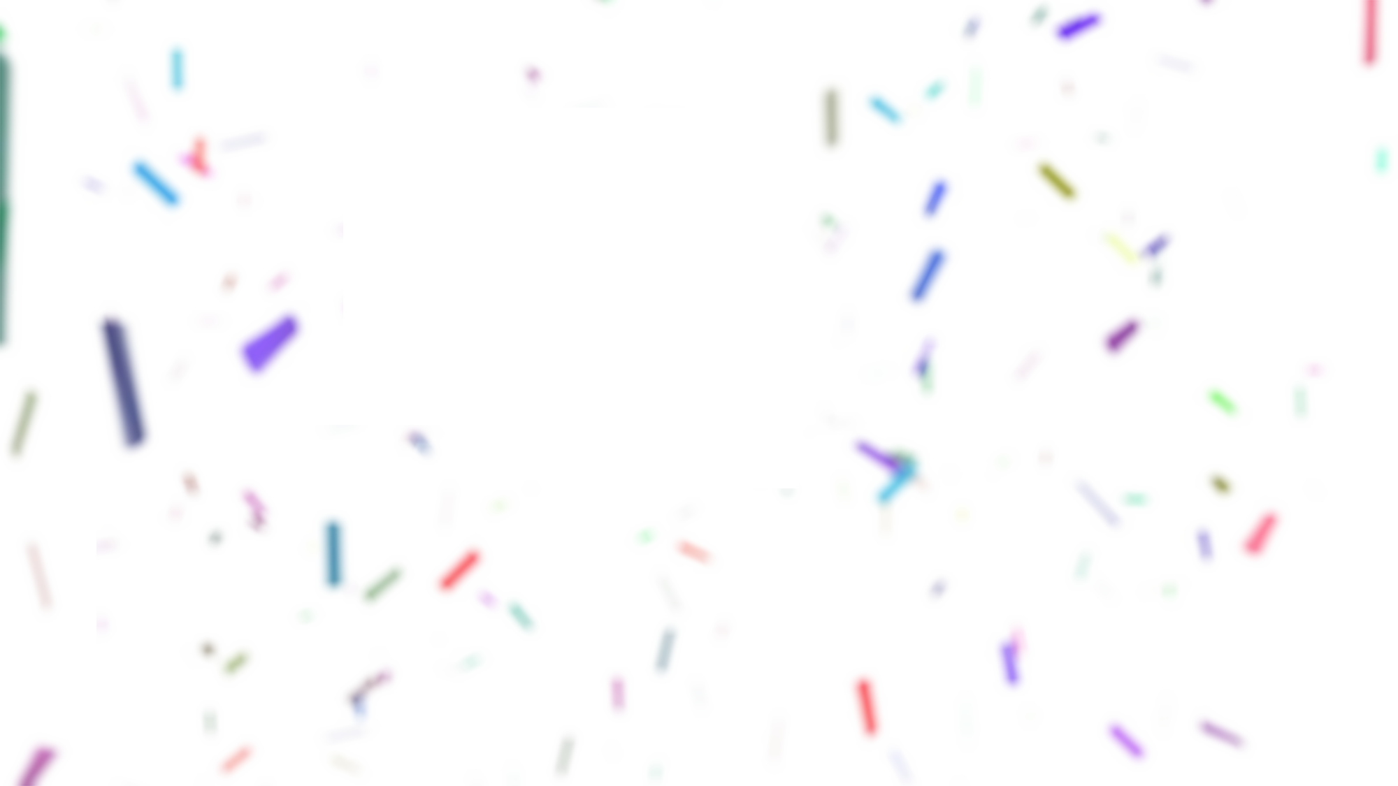 Wedding Confetti Png Clipart (2000x1125), Png Download