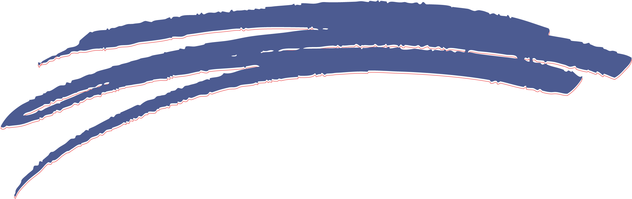 Gcma 2017 Paint Stroke-01 - Circle Clipart (2613x952), Png Download