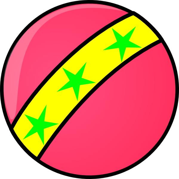 Beach Ball Clipart Circus - Juggling Ball Clipart - Png Download (600x600), Png Download