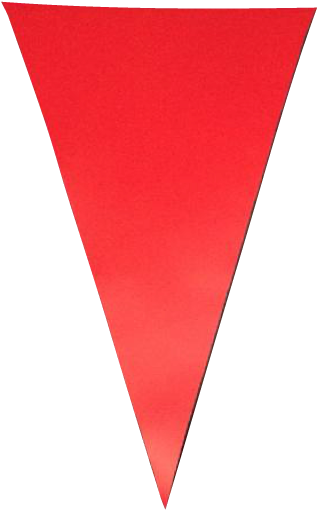 Red Pvc Bunting - Flag Clipart (600x600), Png Download