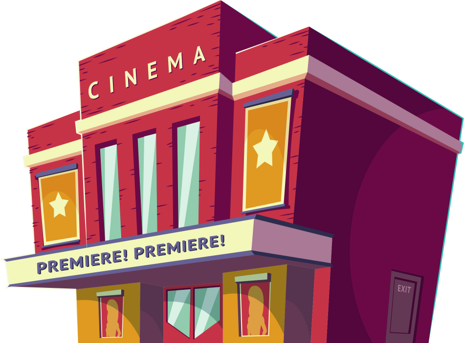 Hall Image Free Download - Cinema Hall Clipart Png Transparent Png (715x715), Png Download