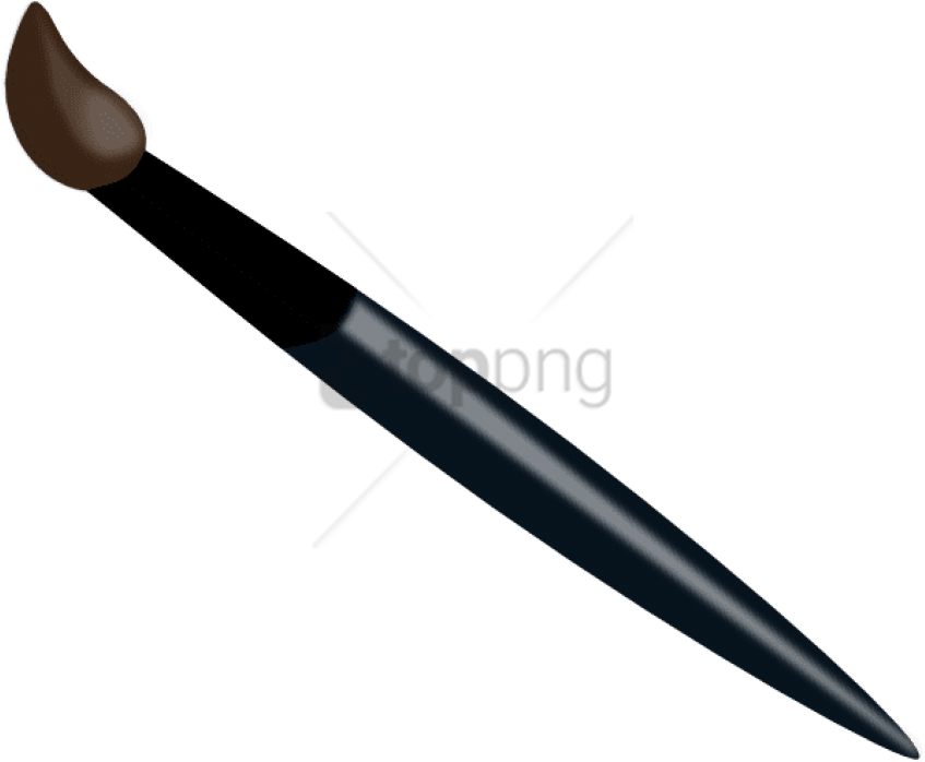 Free Png Paint Brush Clip Art Png Png Image With Transparent - Paint Brush Clip Art Transparent (850x709), Png Download