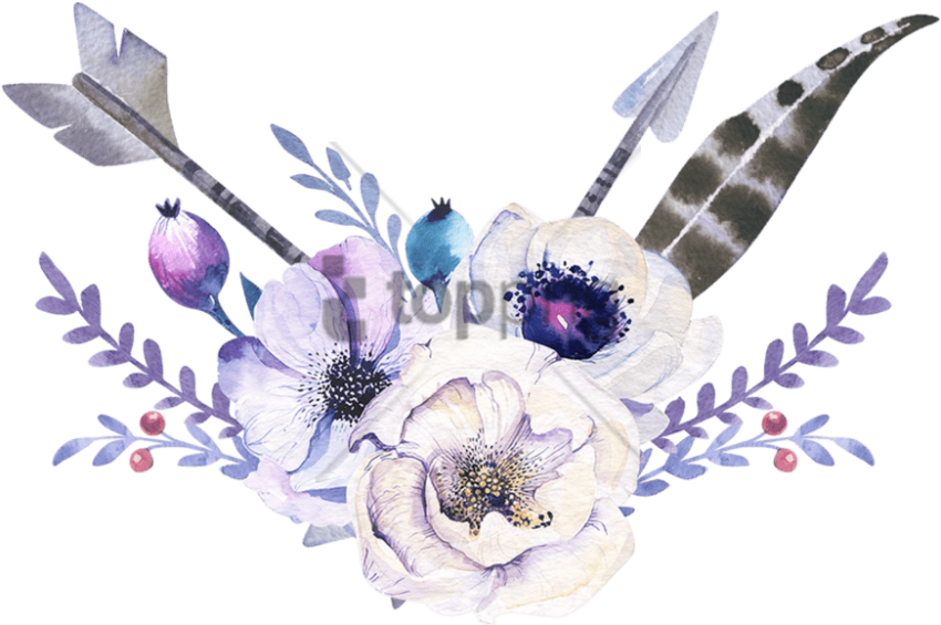 Free Png Bohemian Arrow Png Image With Transparent - Bohemian Png Clipart (850x565), Png Download