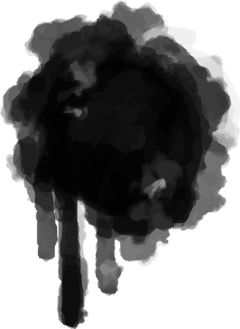 Grunge Ink Splashes And Stains - Illustration Clipart (866x650), Png Download