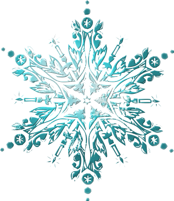 #copo De Nieve - Estrellas De Nieve Png Clipart (350x403), Png Download