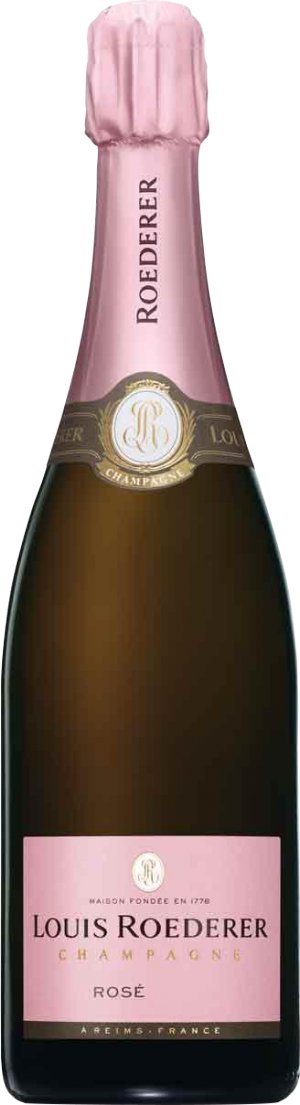 Champagne Louis Roederer Rosé Vintage - Louis Roederer Rose Champagne 2010 Clipart (300x1105), Png Download