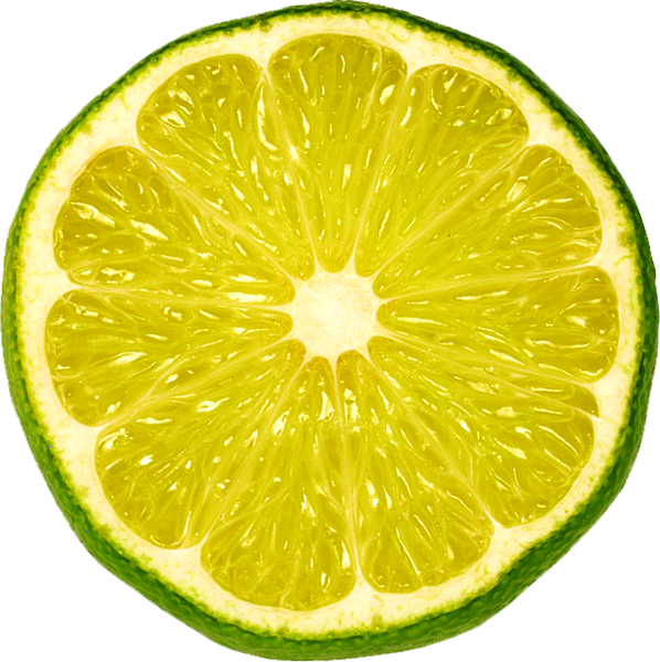 Png Library Stock Psd Official Psds - Lime Slice Clipart (598x600), Png Download