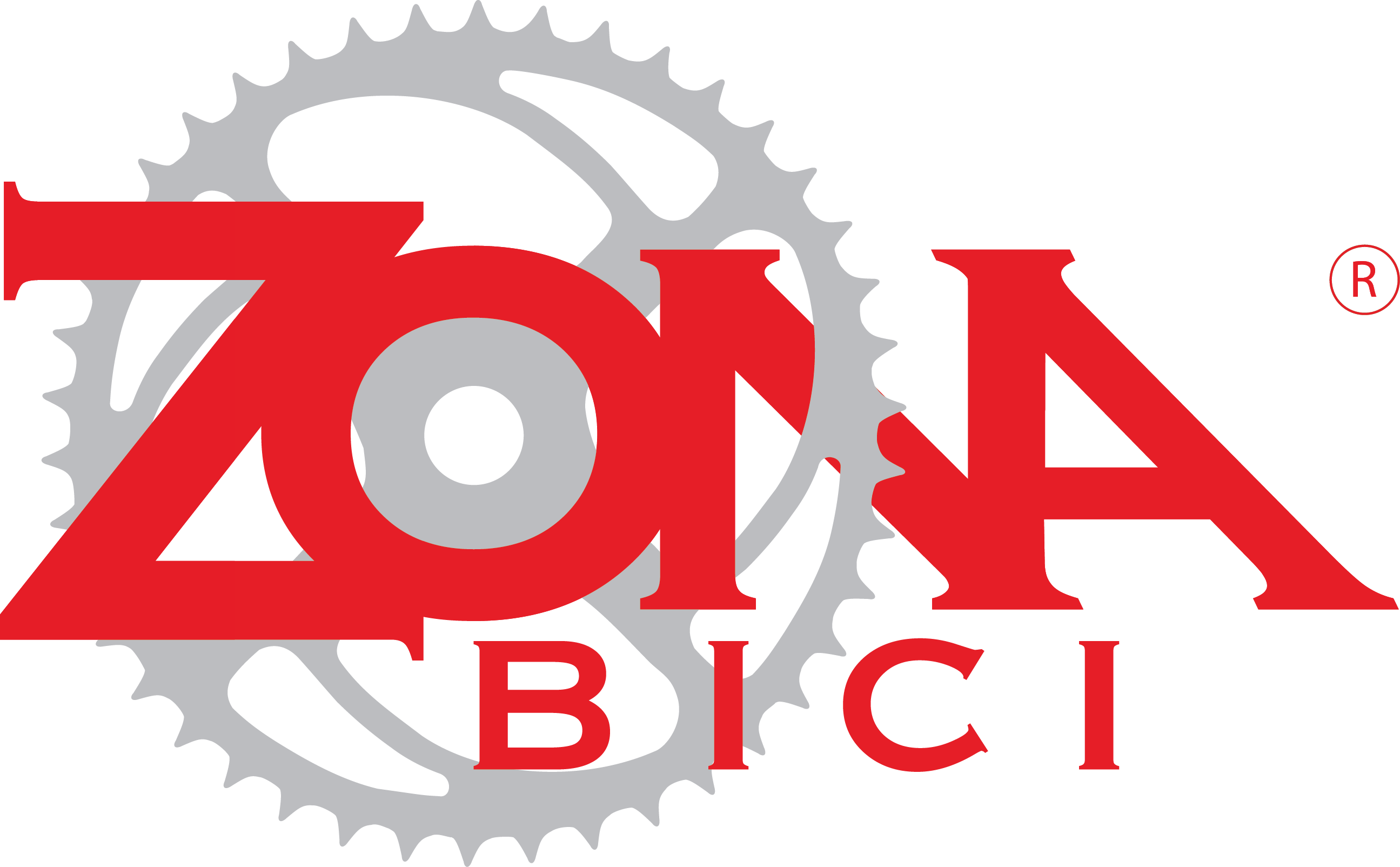 People For Bikes Roma - Zona Bici Logo Clipart (2591x1604), Png Download