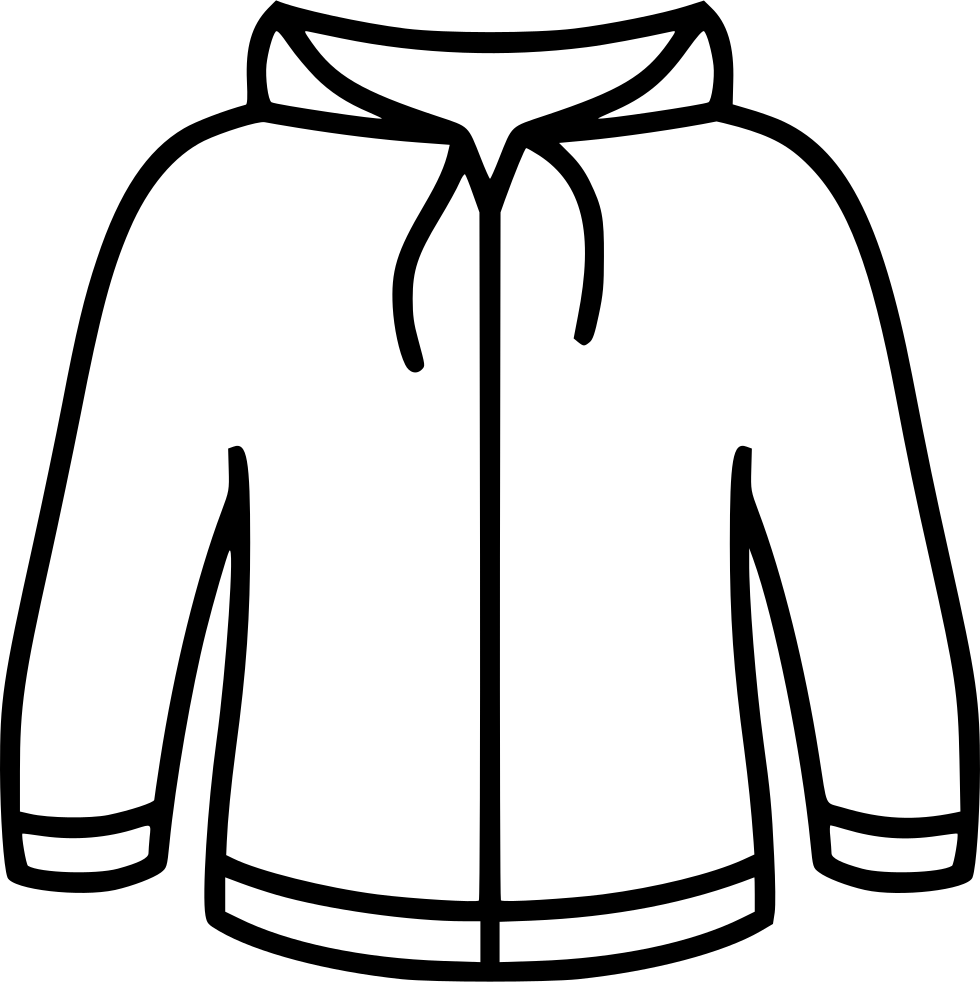 Sweatshirt Clipart - Clip Art Hoodie - Png Download (980x982), Png Download