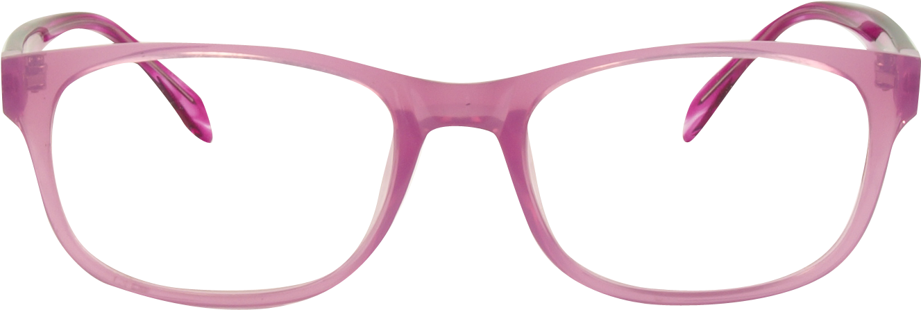1613pinkface - Female Glasses Png Clipart (1440x600), Png Download