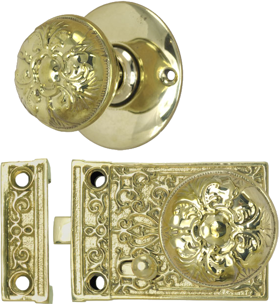 Lock Sets - Brass Clipart (576x684), Png Download