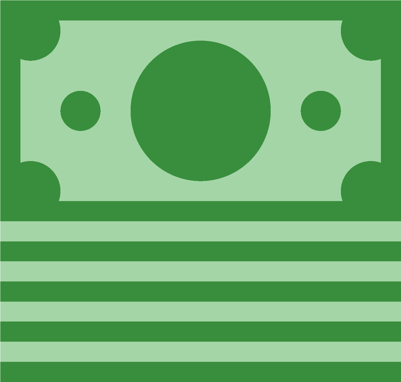Vector Notes Currency - Icon Green Money Png Clipart (1600x1600), Png Download