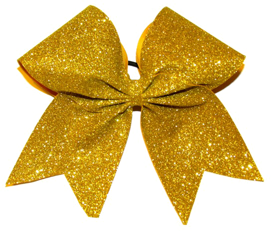 Gold Glitter Bow Vector Clipart (640x480), Png Download