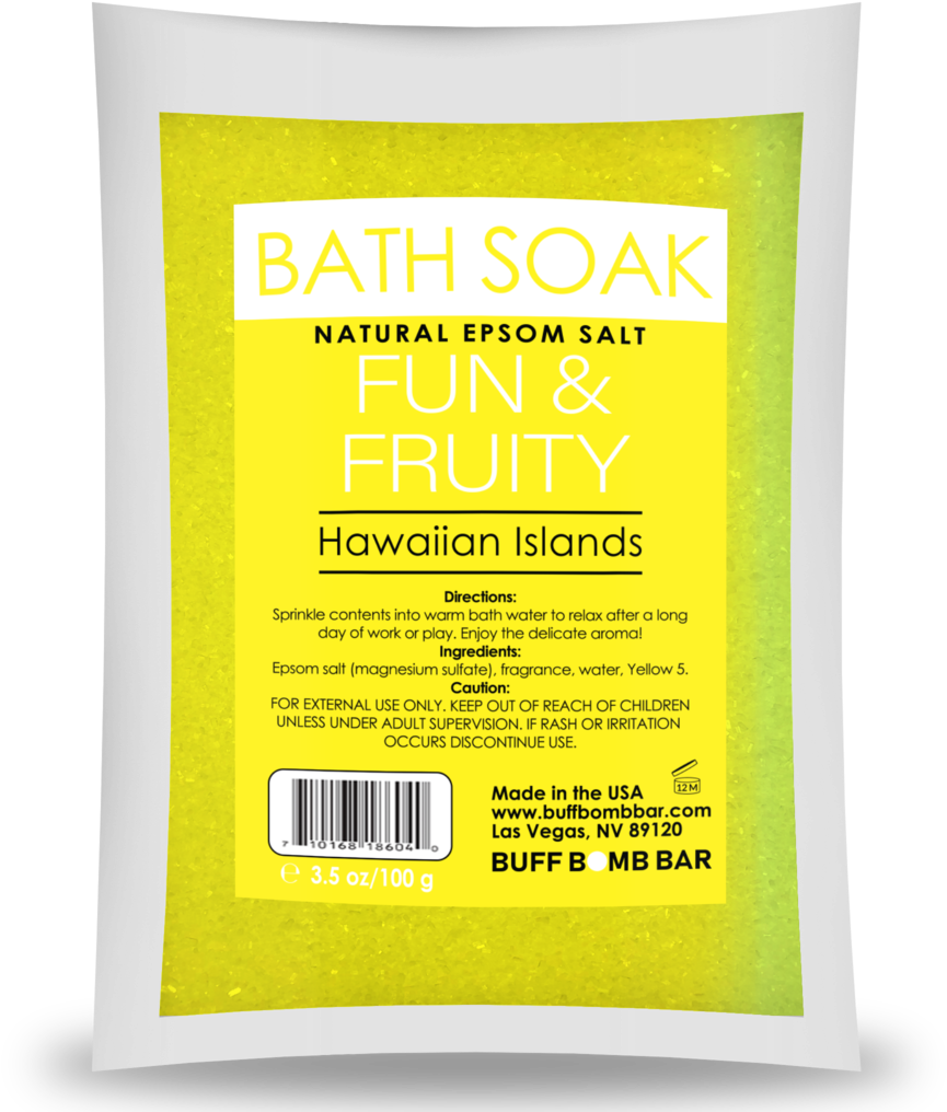 Hawaiian Islands Bath Soak - Hair Care Clipart (1024x1024), Png Download