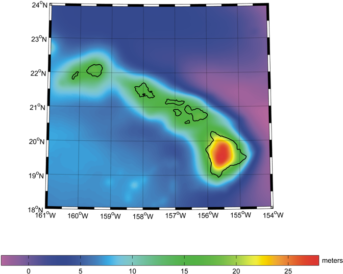 Hawaii - Projection Clipart (800x700), Png Download