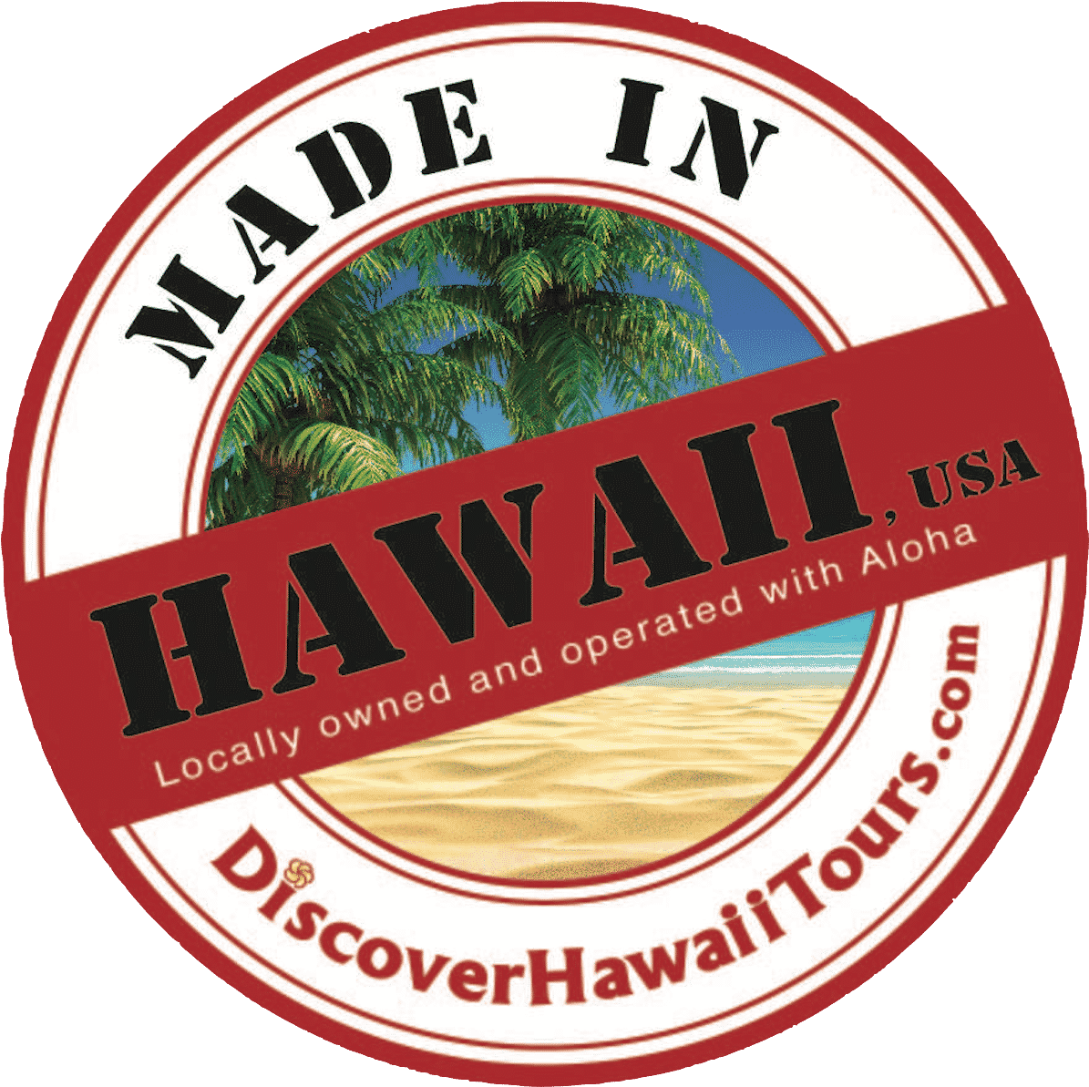Discover Hawaii Tours ⋆ Pearl Harbor, Grand Circle - Made In Hawaii Clipart (1200x1214), Png Download