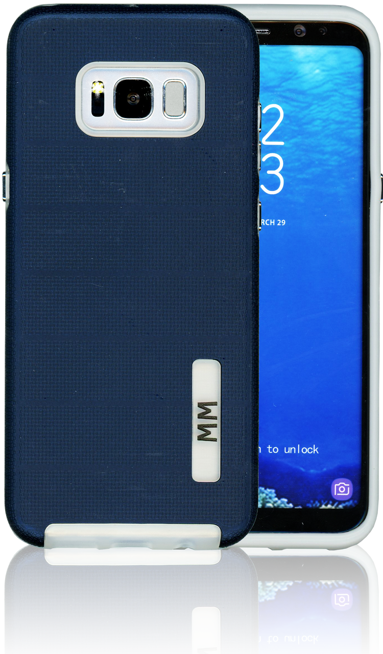 Samsung Galaxy S8 Plus Mm Opal Slim Case Navy Blue - Smartphone Clipart (750x1280), Png Download