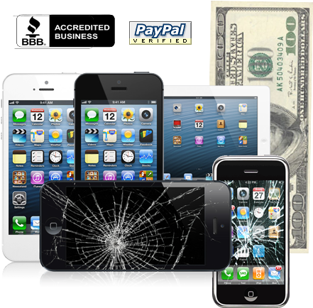 Are You Looking For A Good Source On Buying Broken - Broken Lcd Mobile Clipart (668x465), Png Download