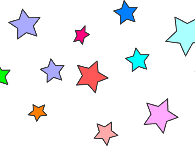 Star Cluster Transparent Background Clipart (640x480), Png Download