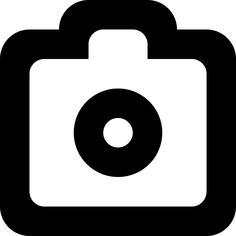Photo Camera Outline Comments - Icon Clipart (980x980), Png Download