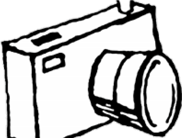 Photo Camera Clipart Outline - Png Download (640x480), Png Download