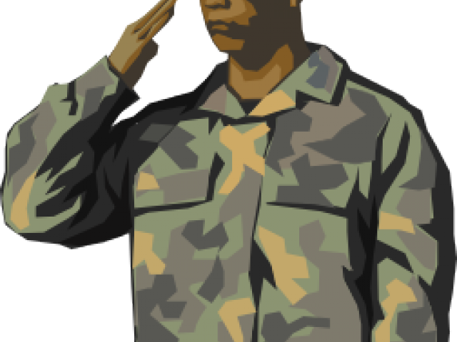 Soldiers Clipart Military - Soldier Walkie Talkie Talk - Png Download (640x480), Png Download