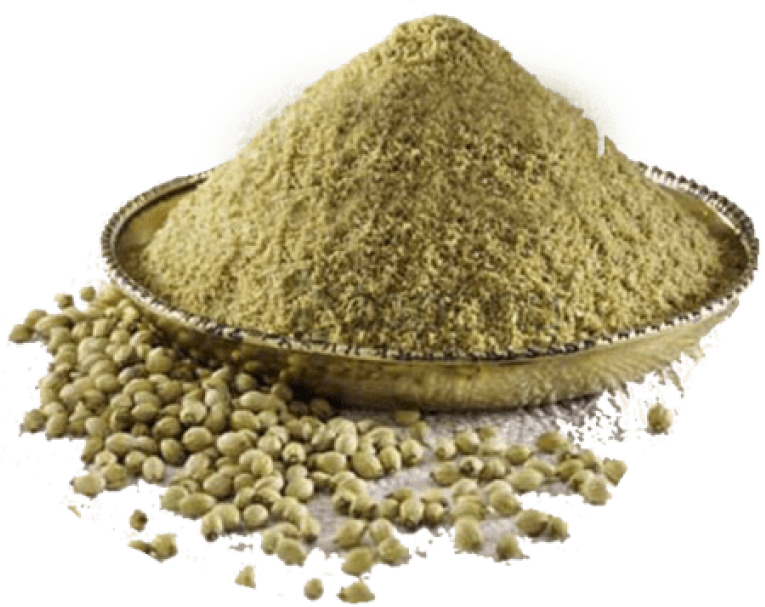 Free Png Coriander Powder Png Image With Transparent - Coriander Seeds Powder Png Clipart (850x638), Png Download