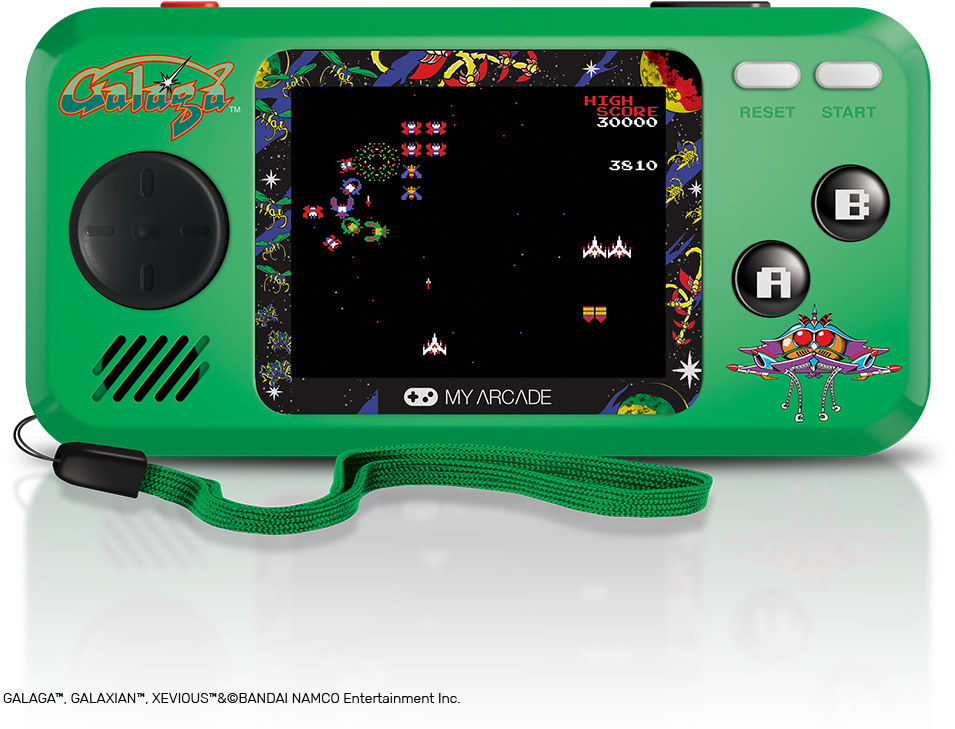 Galaga™ Pocket Player™ - Pac Man Pocket Player Clipart (1000x1000), Png Download