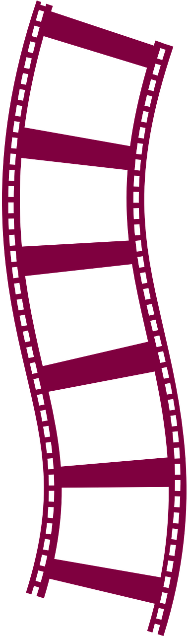 Movie Film Strip Negatives Film Png Image - Film Strip Clip Art Transparent Png (640x1280), Png Download