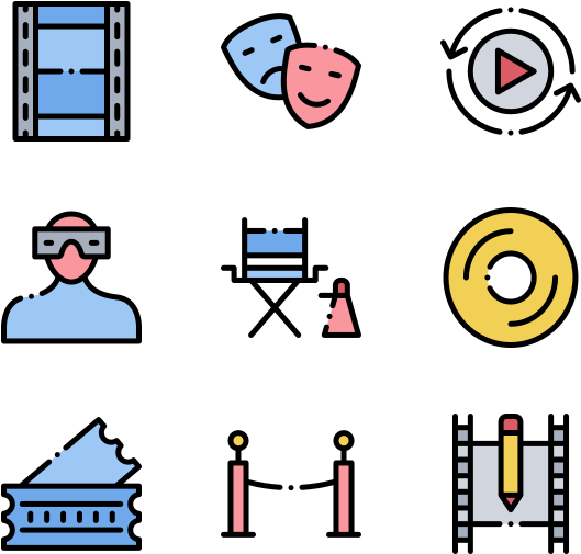 Film Industry - Like Dislike Icon Png Clipart (600x564), Png Download