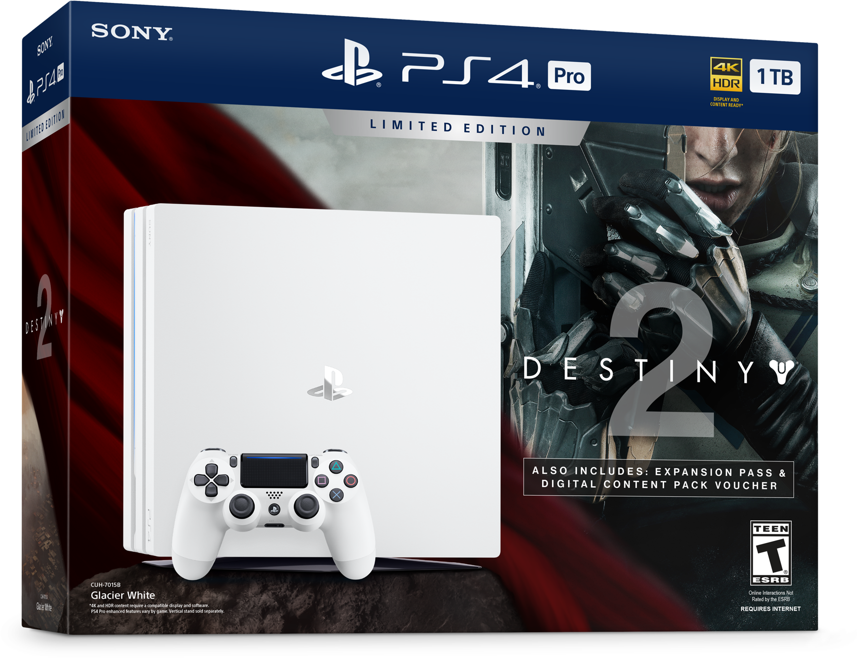 Playstation On Twitter - Ps4 Pro Destiny Edition Clipart (1920x1383), Png Download