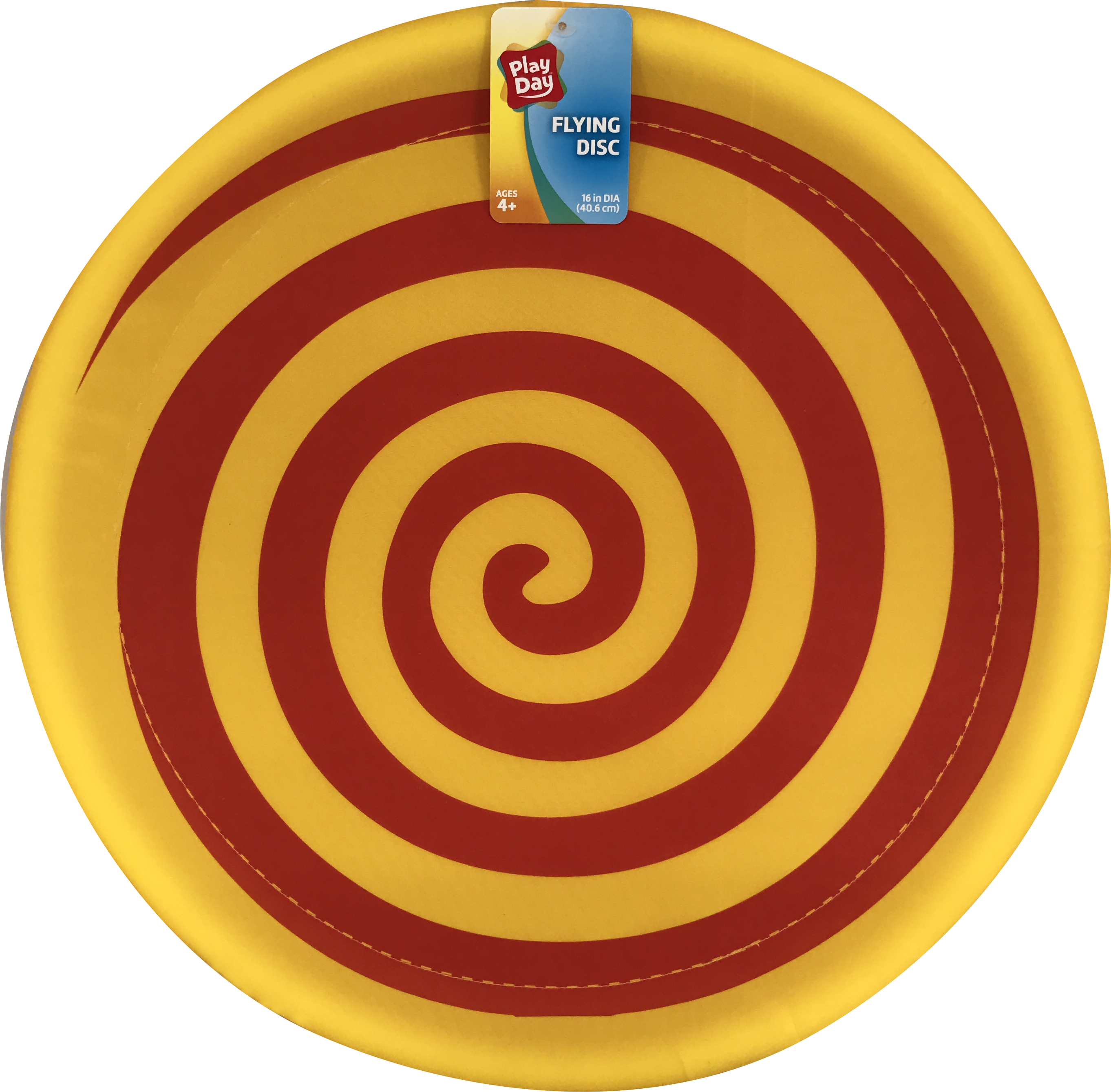 Play Day Big Jumbo Flying Disc, 16" Kaleidoscopic Red - Circle Clipart (2725x2677), Png Download