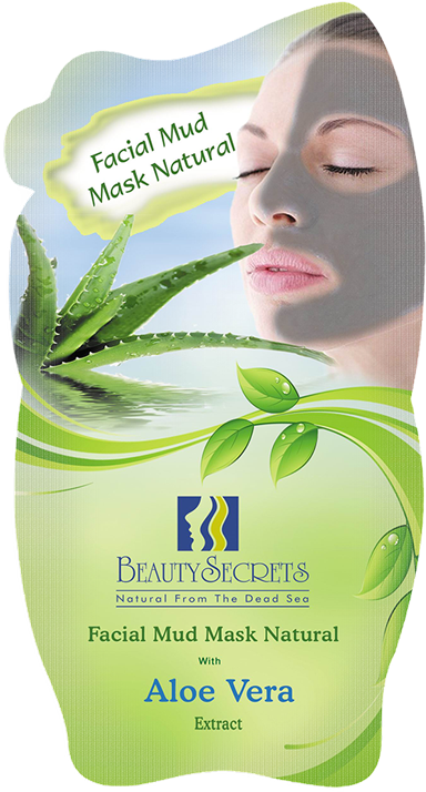 Beauty Secrets Facial Mud Mask Clipart (750x750), Png Download