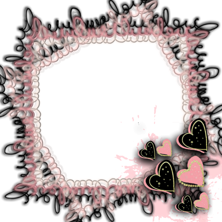 #frame #doodle #drawing #pictureframe #label #tag #border - Picture Frame Clipart (900x900), Png Download