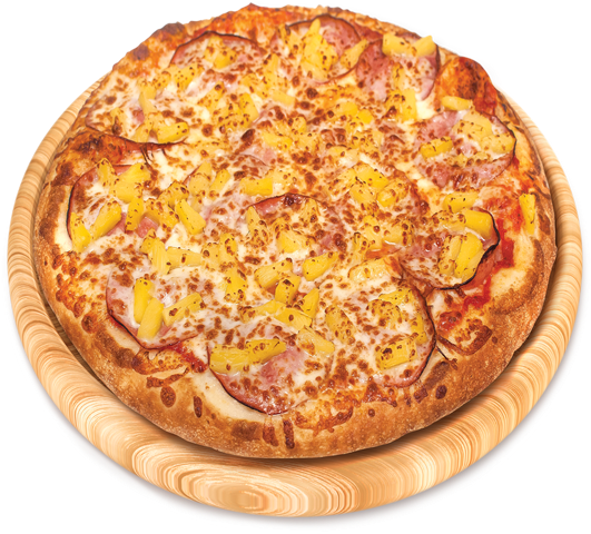 Hawaiian - Flatbread Clipart (653x567), Png Download