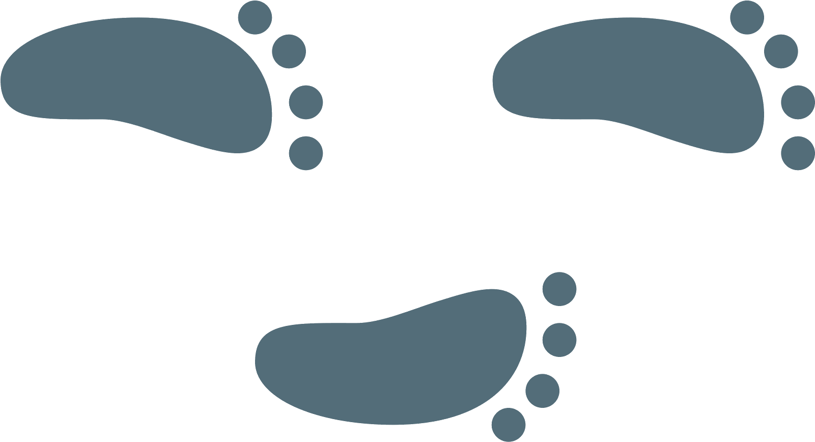 Transparent Footprints Next Step - Foot Step Png Clipart (1600x1600), Png Download