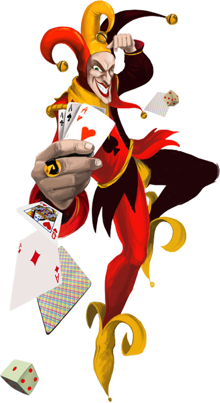 Joker Clipart Joker Playing Card - Joker Poker - Png Download (437x800), Png Download